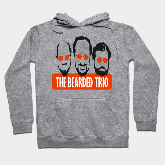 The Bearded Trio Logo Hoodie by thebeardedtrio